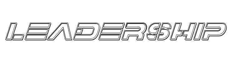 7th Service Engraved Italic  Free Fonts Download