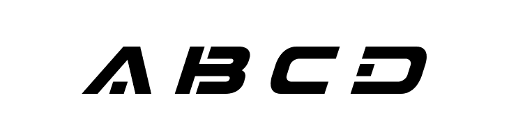 7th Service Title Italic  Free Fonts Download