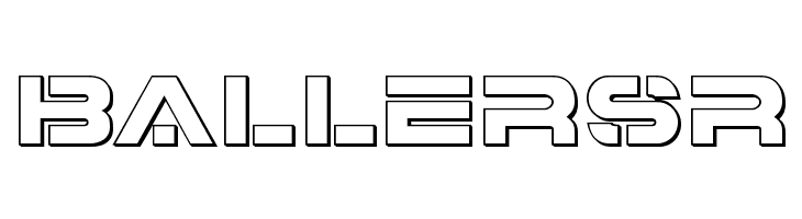 7th Service 3D  Free Fonts Download