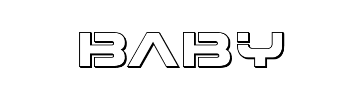 7th Service 3D  Free Fonts Download