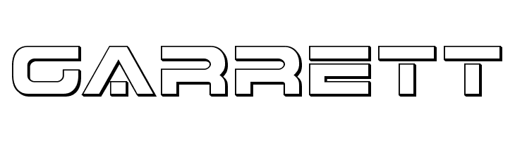 7th Service 3D  Free Fonts Download