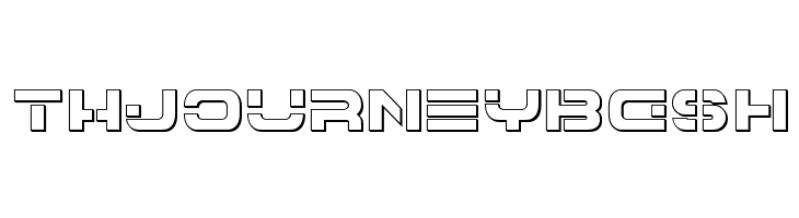 7th Service 3D  Free Fonts Download