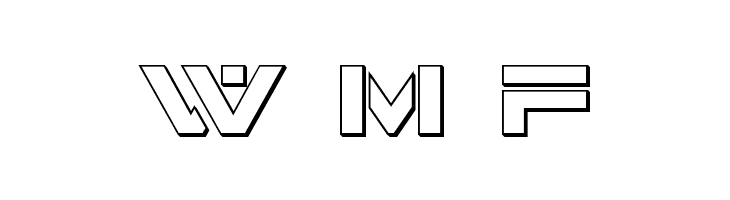 7th Service 3D  Free Fonts Download