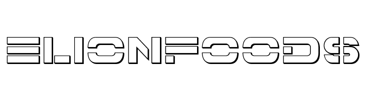 7th Service 3D  Free Fonts Download