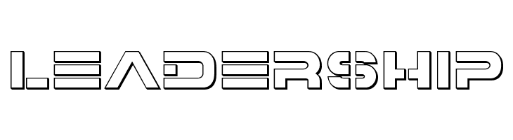 7th Service 3D  Free Fonts Download