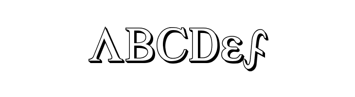 Achilles 3D  Free Fonts Download