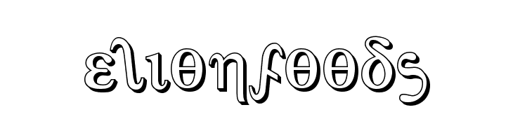 Achilles 3D  Free Fonts Download