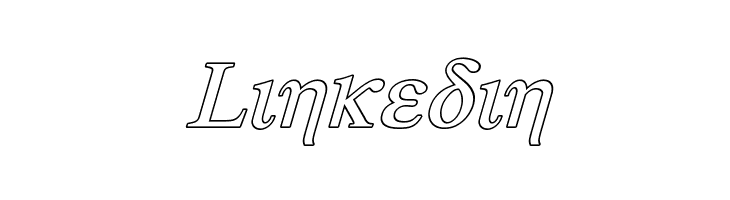 Achilles Outline Italic  Free Fonts Download