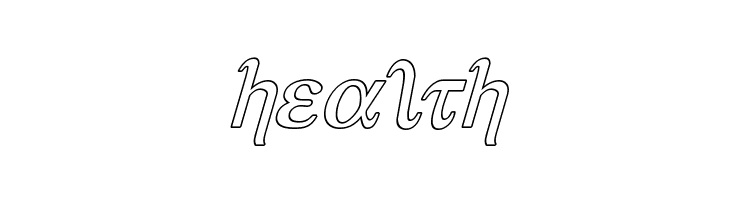 Achilles Outline Italic  Free Fonts Download