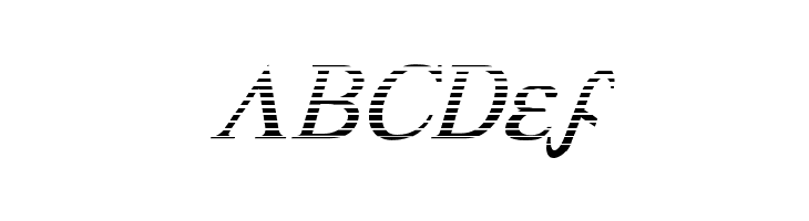 Achilles Gradient Italic  Free Fonts Download