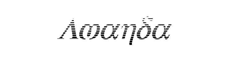 Achilles Gradient Italic  Free Fonts Download