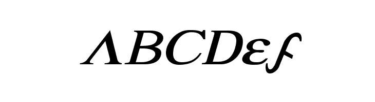 Achilles Expanded Italic  Free Fonts Download