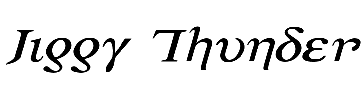 Achilles Expanded Italic  Free Fonts Download