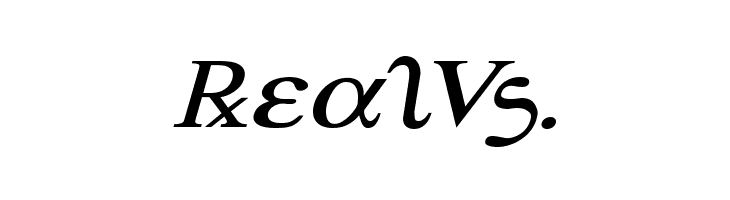 Achilles Expanded Italic  Free Fonts Download