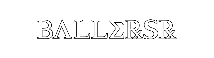 Achilles Outline  Free Fonts Download