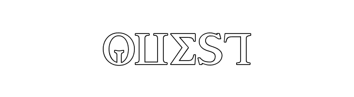 Achilles Outline  Free Fonts Download