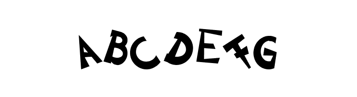 CIRCLINEcrazyjumped Bold  Free Fonts Download