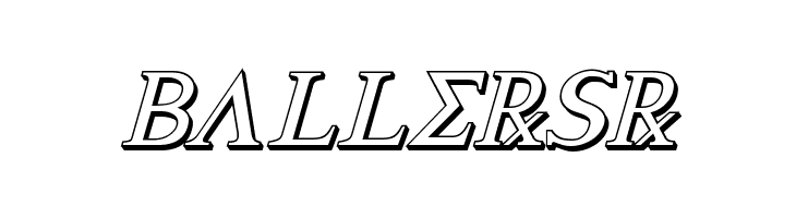 Achilles 3D Italic  Free Fonts Download