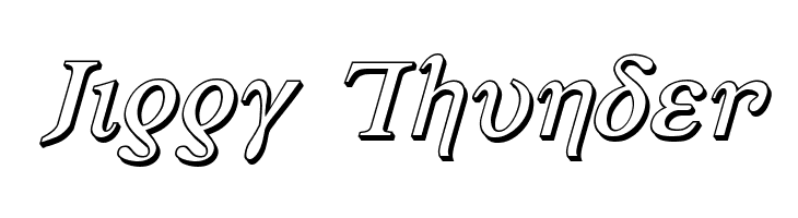 Achilles 3D Italic  Free Fonts Download