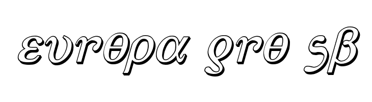 Achilles 3D Italic  Free Fonts Download