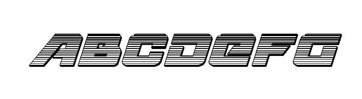 Aircruiser Chrome Italic  Free Fonts Download