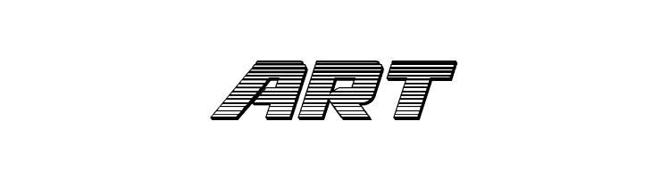 Aircruiser Chrome Italic  Free Fonts Download