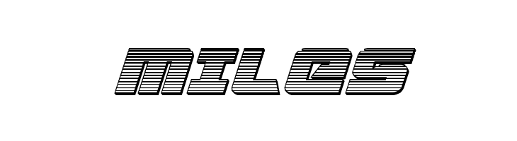Aircruiser Chrome Italic  Free Fonts Download
