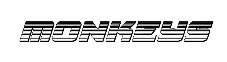 Aircruiser Chrome Italic  Free Fonts Download