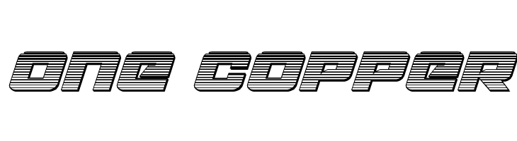 Aircruiser Chrome Italic  Free Fonts Download