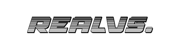 Aircruiser Chrome Italic  Free Fonts Download