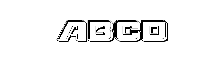 Aircruiser Engraved  Free Fonts Download