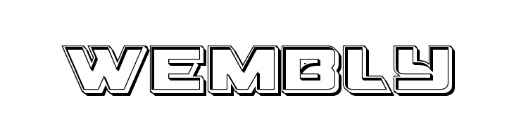 Aircruiser Engraved  Free Fonts Download