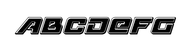 Aircruiser Bevel Italic  Free Fonts Download