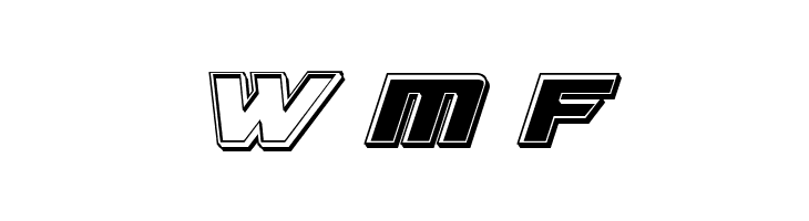 Aircruiser Bevel Italic  Free Fonts Download