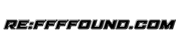 Aircruiser Bevel Italic  Free Fonts Download