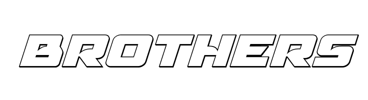 Aircruiser Outline Italic  Free Fonts Download