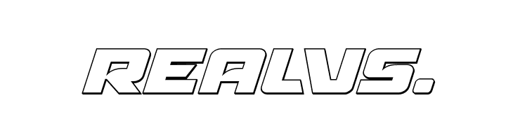 Aircruiser Outline Italic  Free Fonts Download