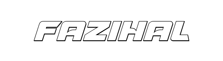 Aircruiser Outline Italic  Free Fonts Download