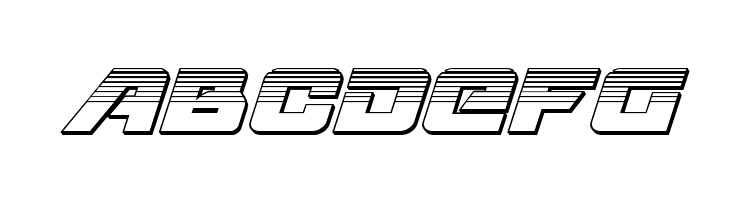 Aircruiser Platinum Italic  Free Fonts Download