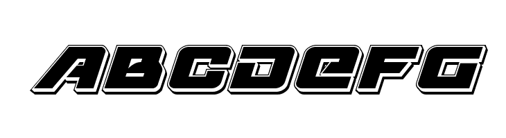 Aircruiser Punch Italic  Free Fonts Download