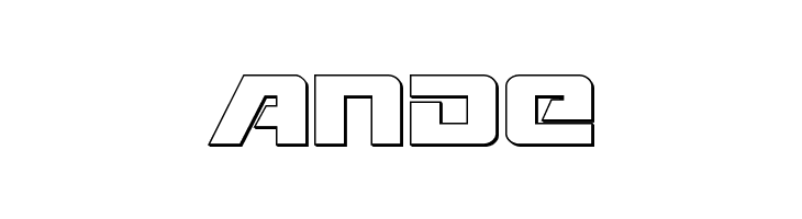 Aircruiser Outline  Free Fonts Download