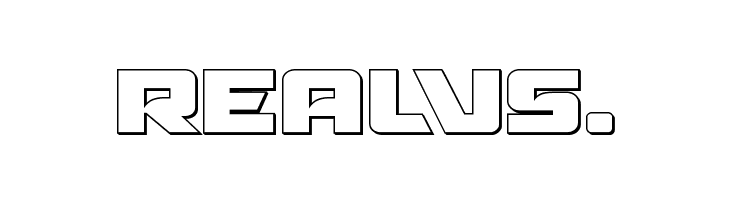 Aircruiser Outline  Free Fonts Download