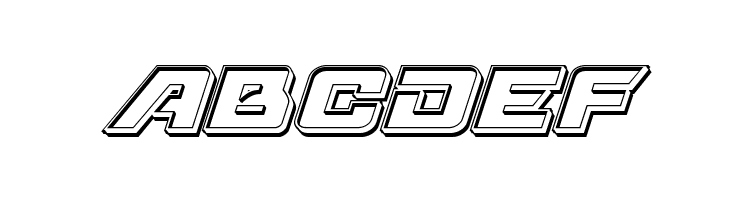 Aircruiser Engraved Italic  Free Fonts Download