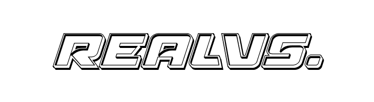 Aircruiser Engraved Italic  Free Fonts Download