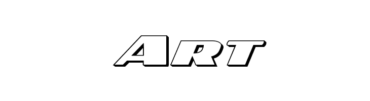 Americorps 3D Expanded  Free Fonts Download