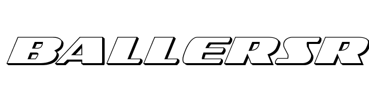 Americorps 3D Expanded  Free Fonts Download