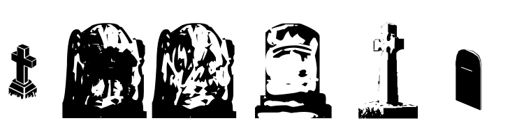 Gravestone bats  Free Fonts Download