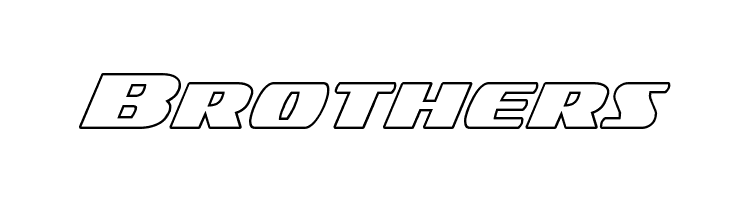 Americorps Outline  Free Fonts Download