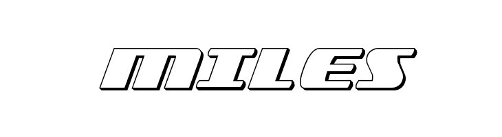 Americorps 3D  Free Fonts Download