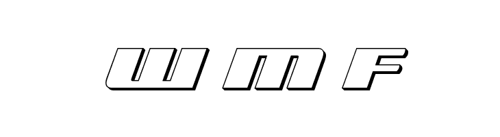 Americorps 3D  Free Fonts Download